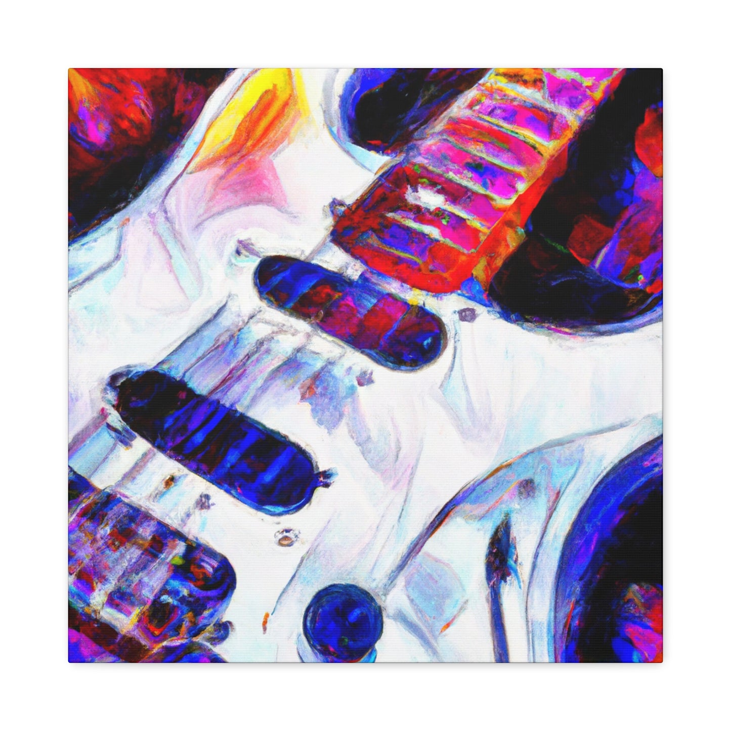 "Fender in Impressionism" - Canvas