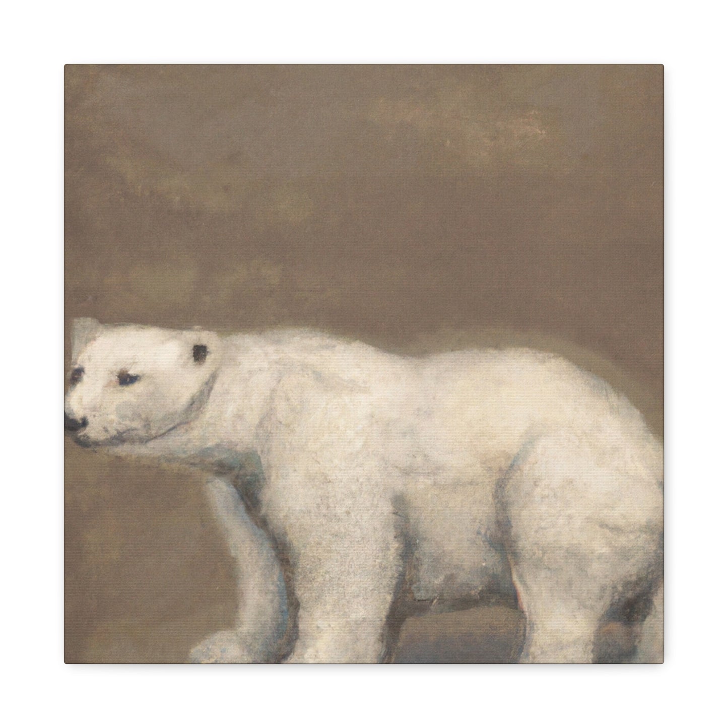 "Polar Bear Grandeur" - Canvas