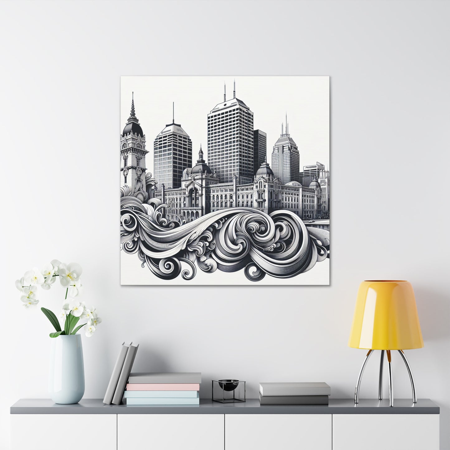 "Indy's Renaissance Splendor" - Canvas