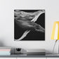 "Humpback Whale Symphony" - Canvas