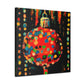 "The Christmas Ornament Contrast" - Canvas