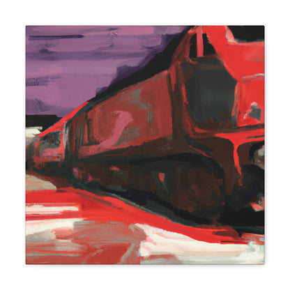 "Train of Abstract Thought" - Canvas