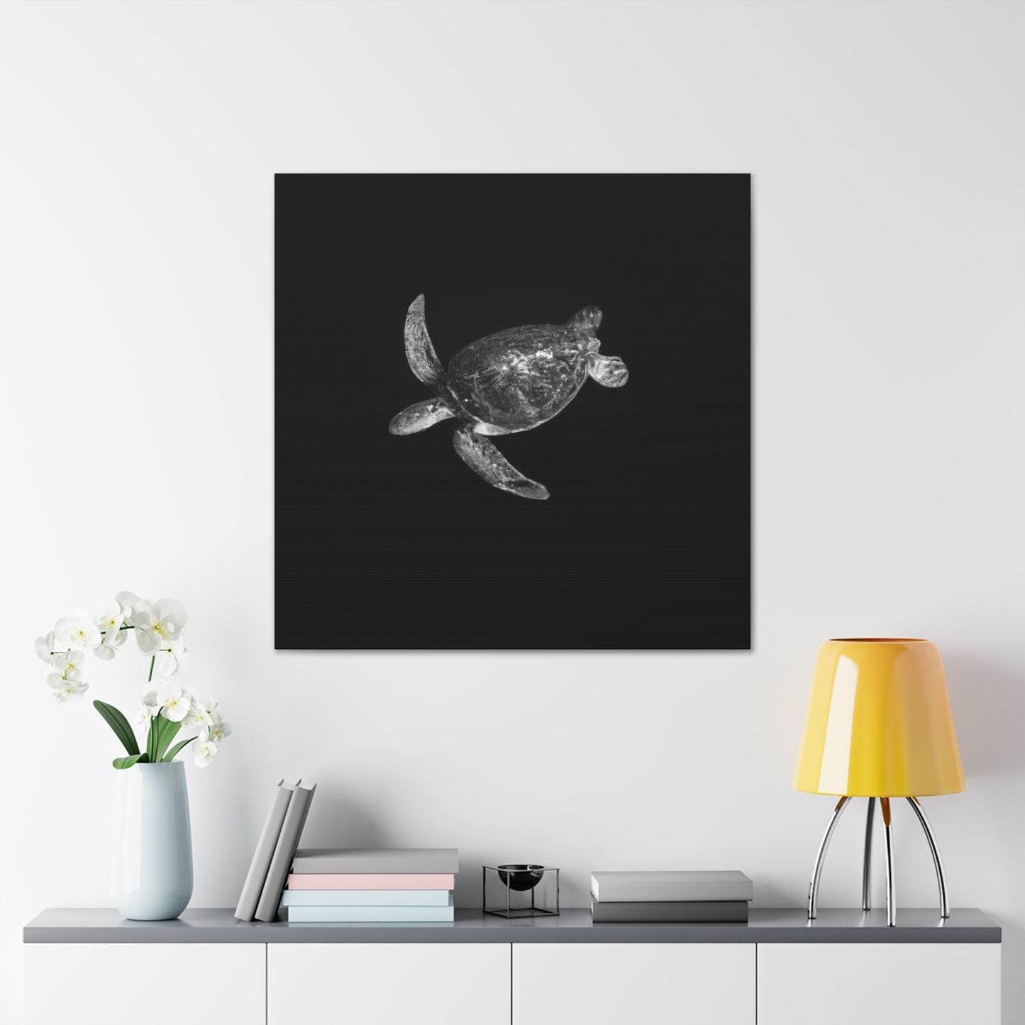 Sea Turtle Minimalism - Canvas