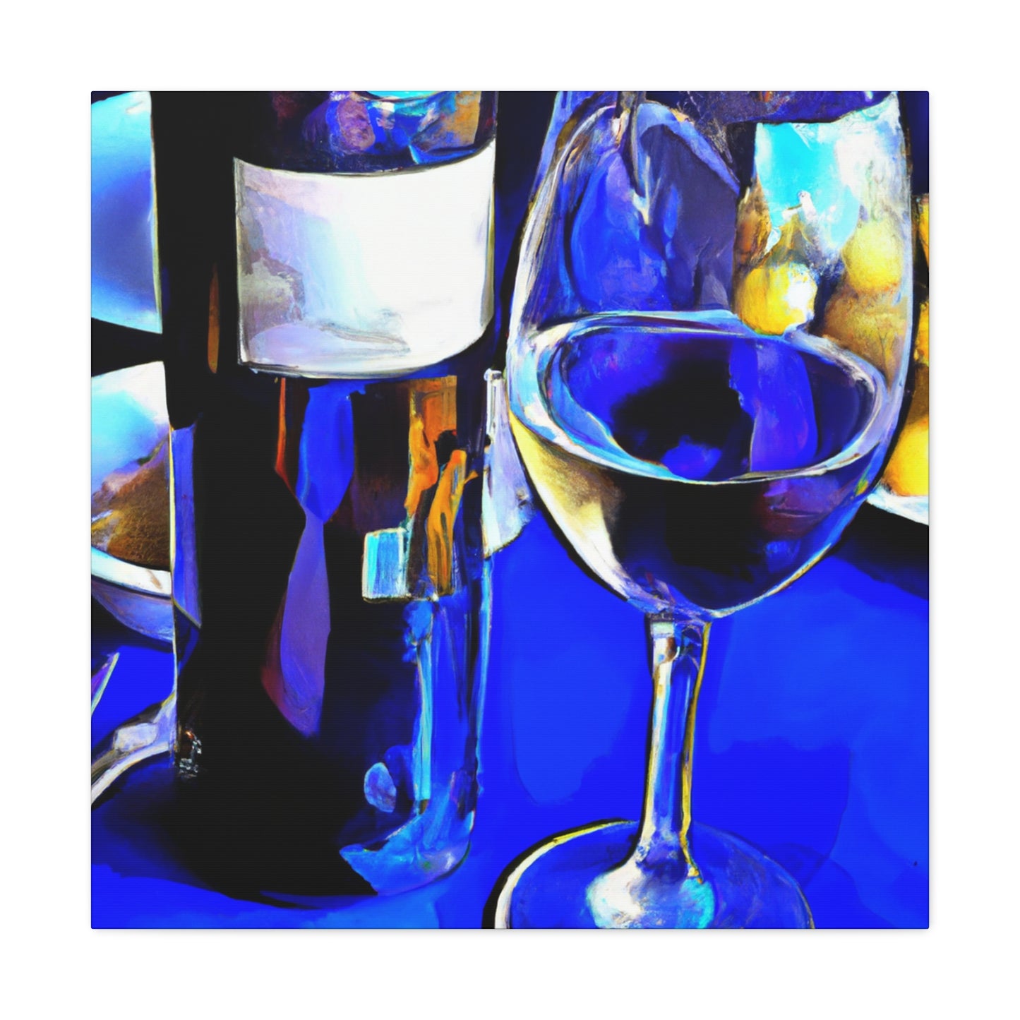 Drinking the Wine Grape - Canvas