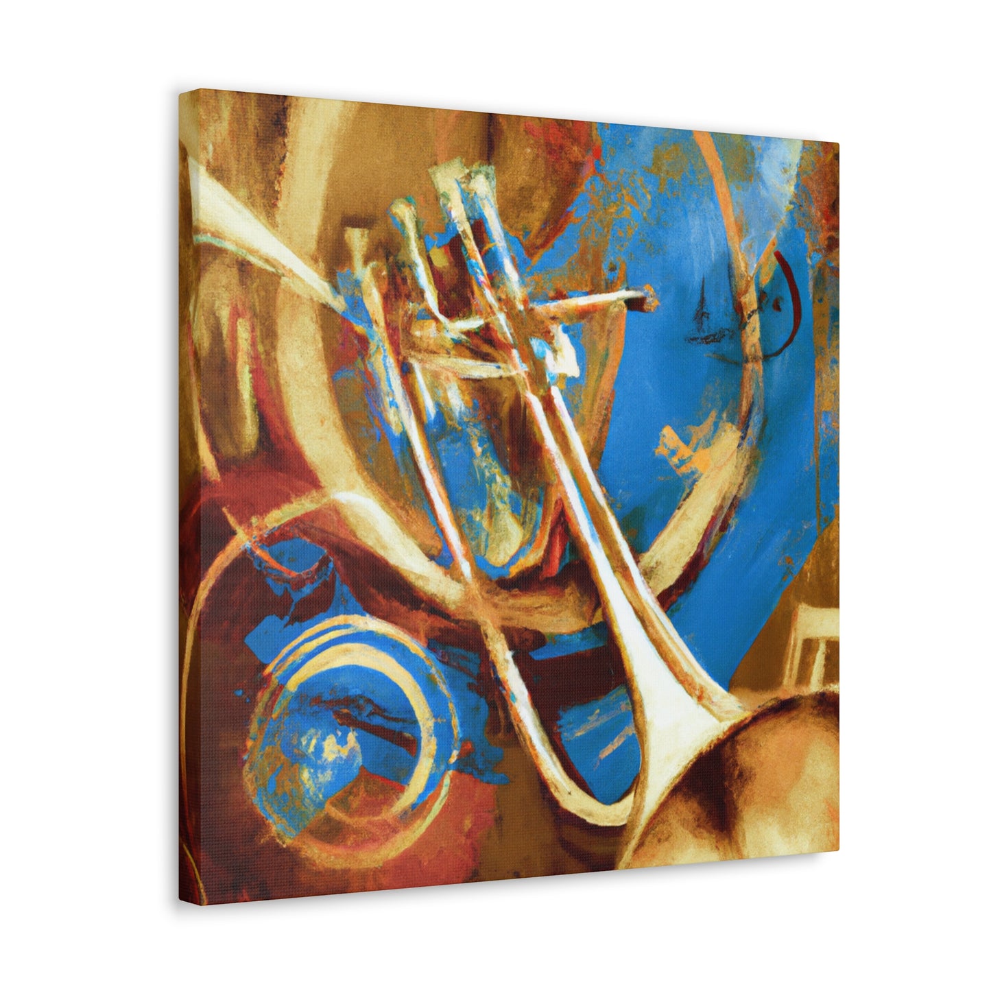 "Trombone in Transcendence" - Canvas