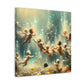 Aquatic Serenity: Afloat Euphoria - Canvas