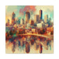 "Southern Skylines Unveiled" - Canvas