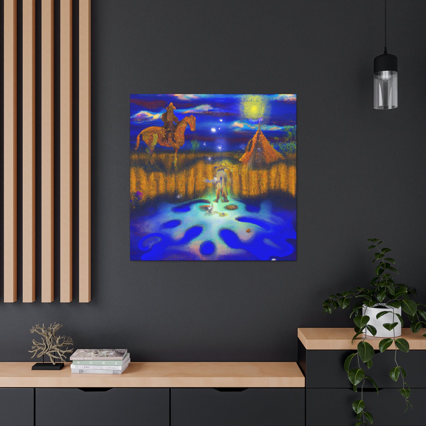 The Saloon's Surreal Dreams - Canvas