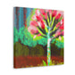 "Dogwood at Dusk Sky" - Canvas