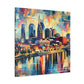 Vibrant Nashville Melodies - Canvas