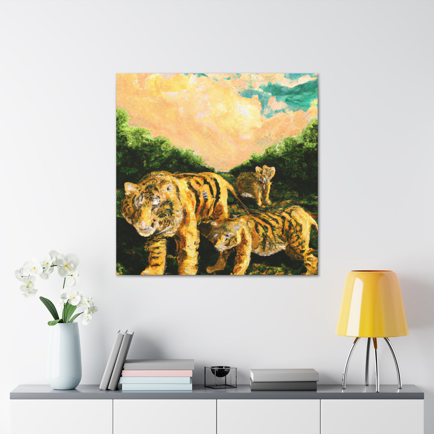 Tiger Beyond Reality - Canvas