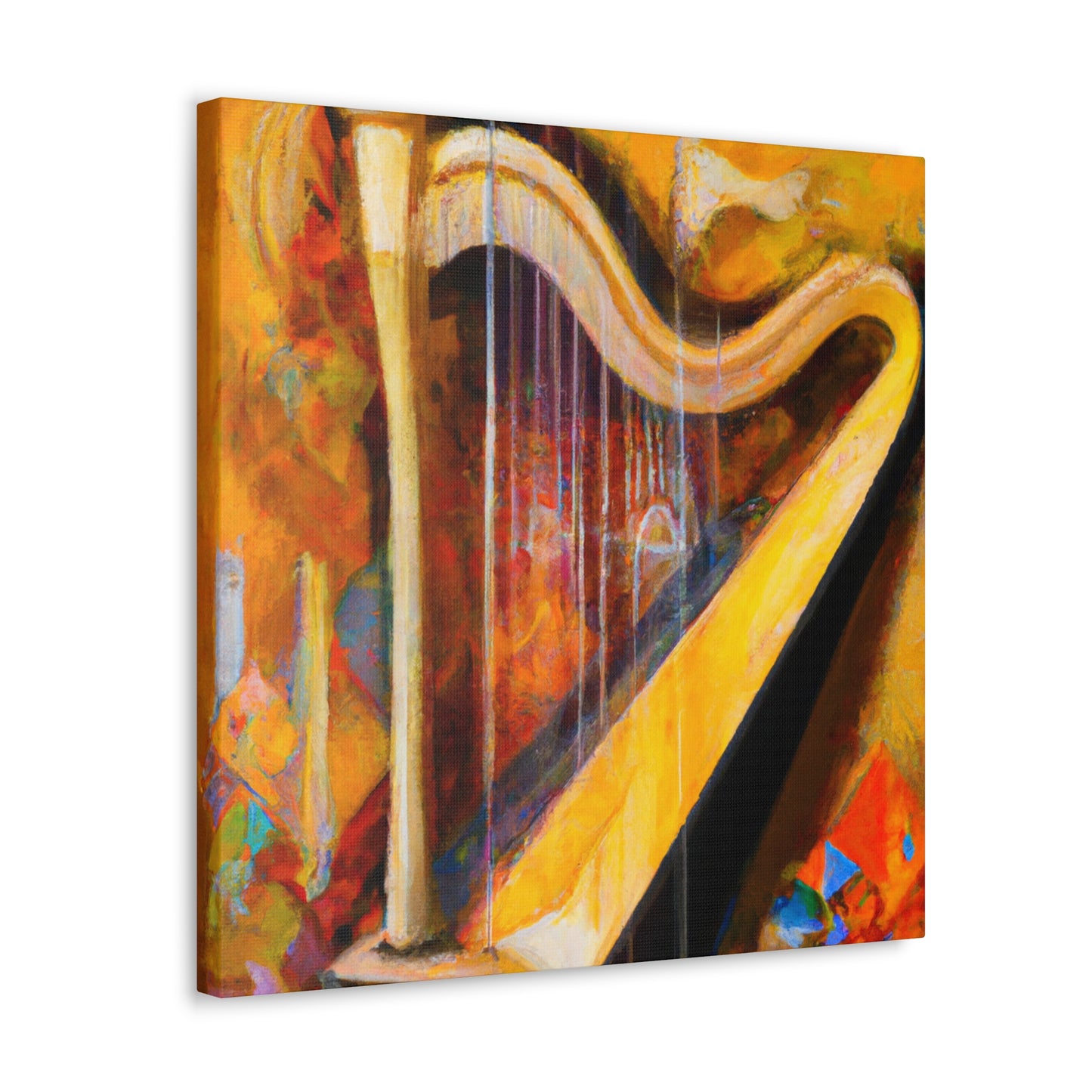 "Harp in Harmony" - Canvas