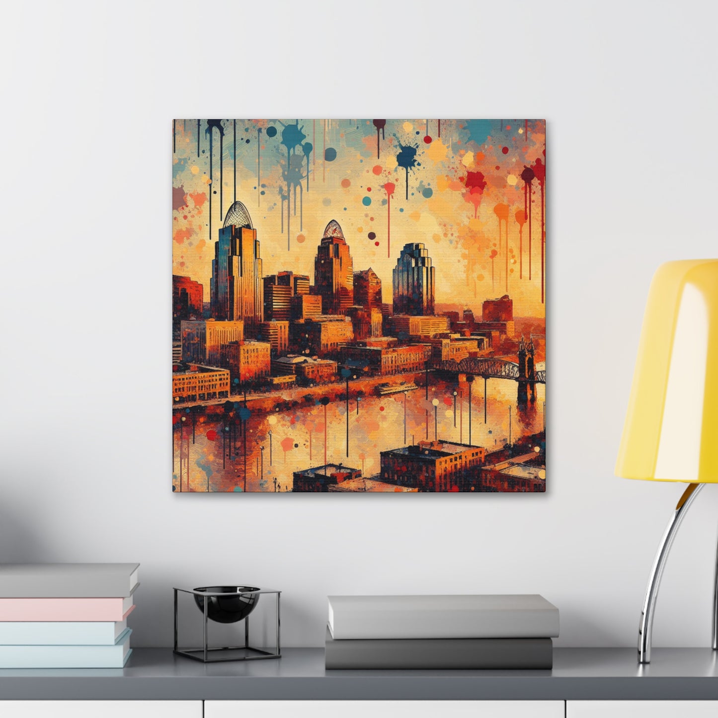 "Enchanting Cincinnati Splendor" - Canvas