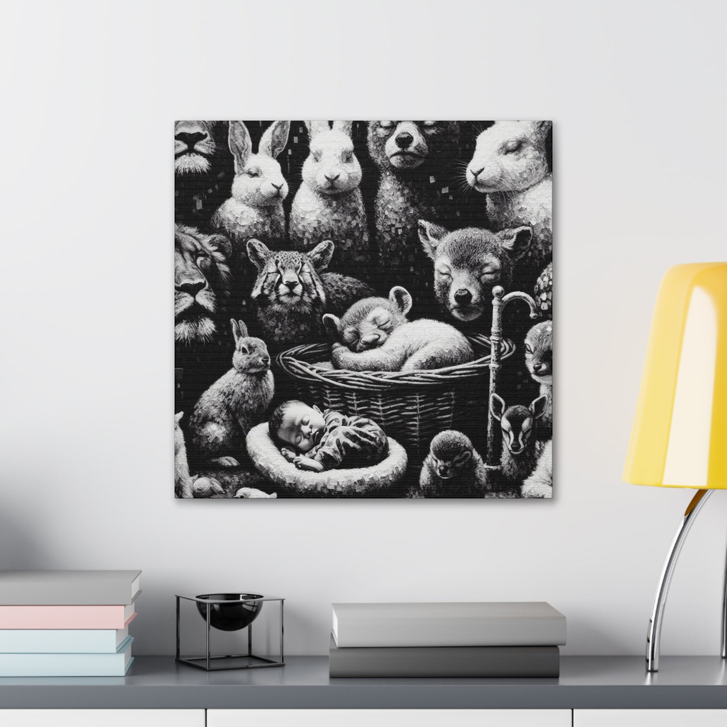 Dreaming Forest Creatures - Canvas