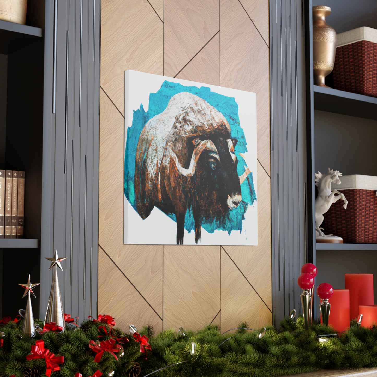 Musk Ox Surrealism - Canvas