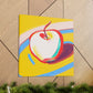 "Apple - Simplified Minimalism" - Canvas