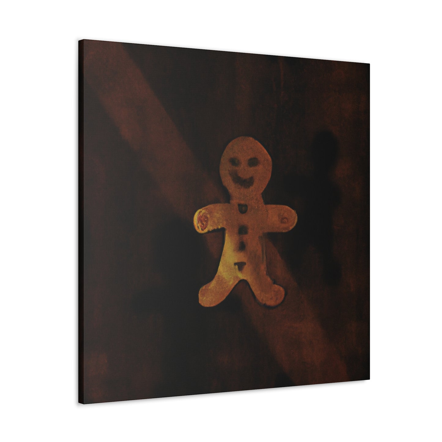 Gingerbread Man Minimalism - Canvas