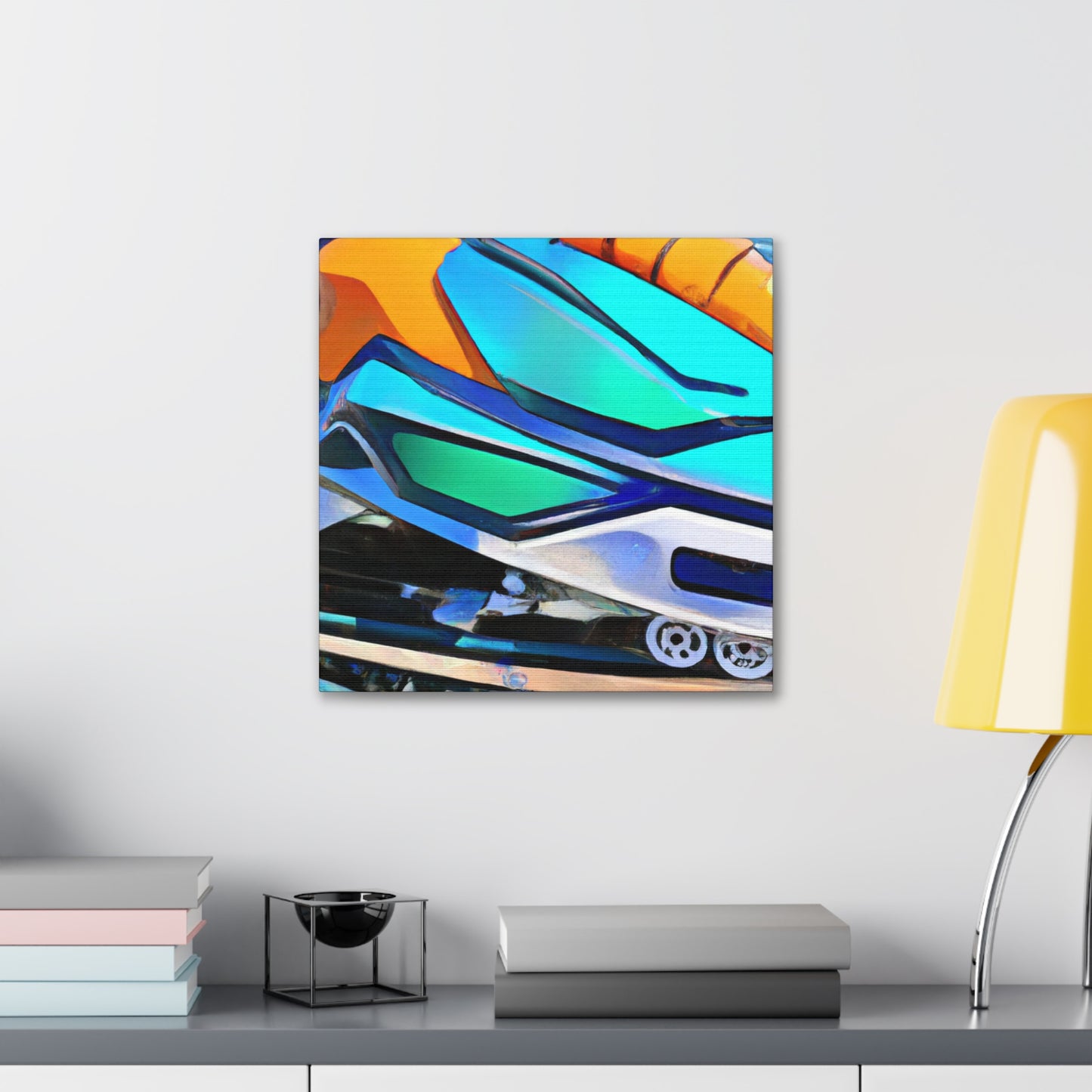 Jet Ski Thrill Ride - Canvas