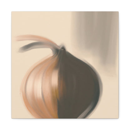 Onion Reflection Ablaze - Canvas