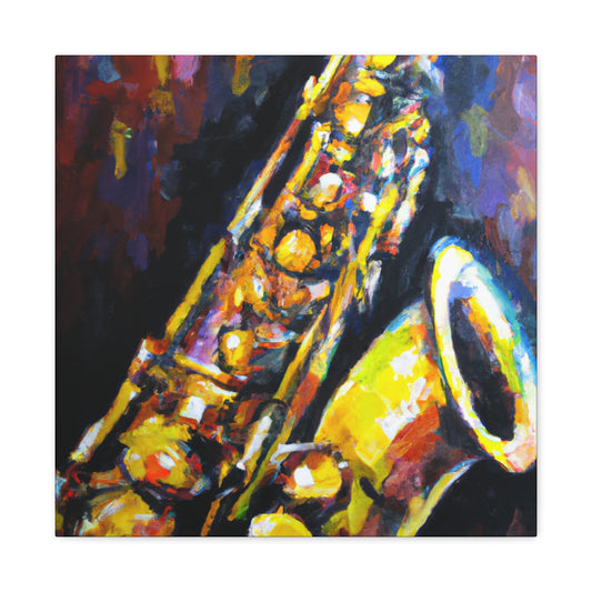 Saxophone Melody Impression - Canvas