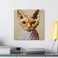 "Devon Rex Kaleidoscope" - Canvas