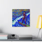 Surf's Up Impressionism - Canvas