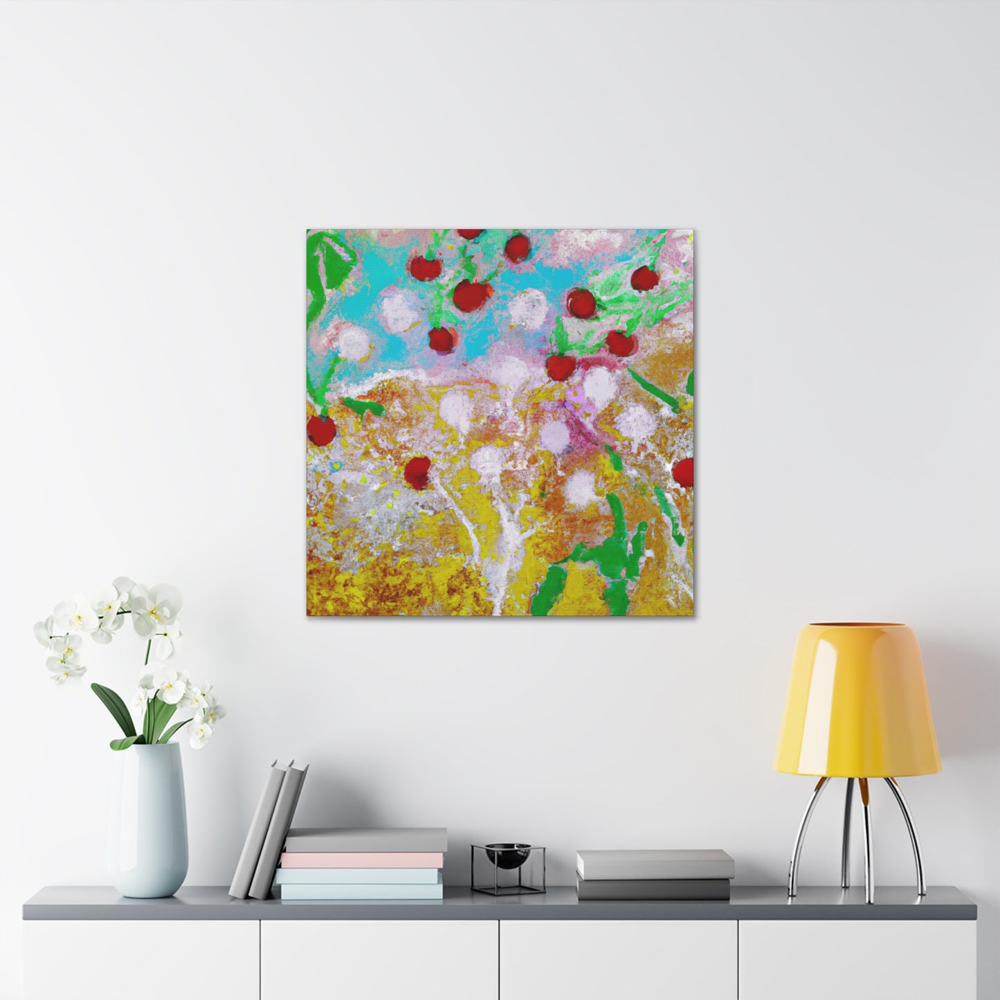 "Cherry Blossom Impressionism" - Canvas