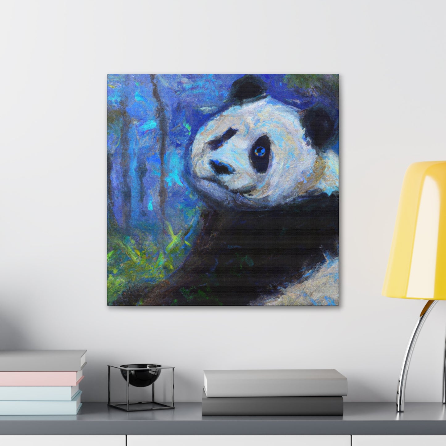 Giant Panda Dreamscape - Canvas