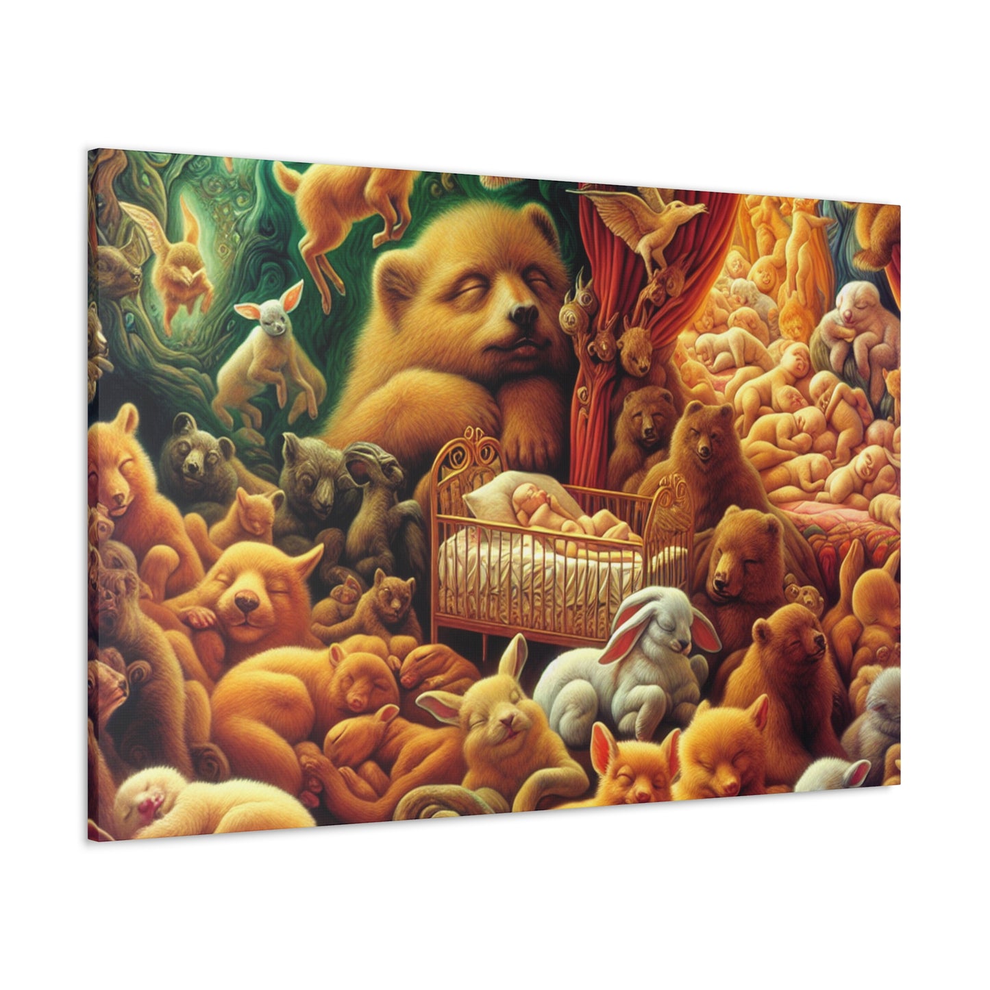 Dreaming Wildlife Wonderland - Canvas