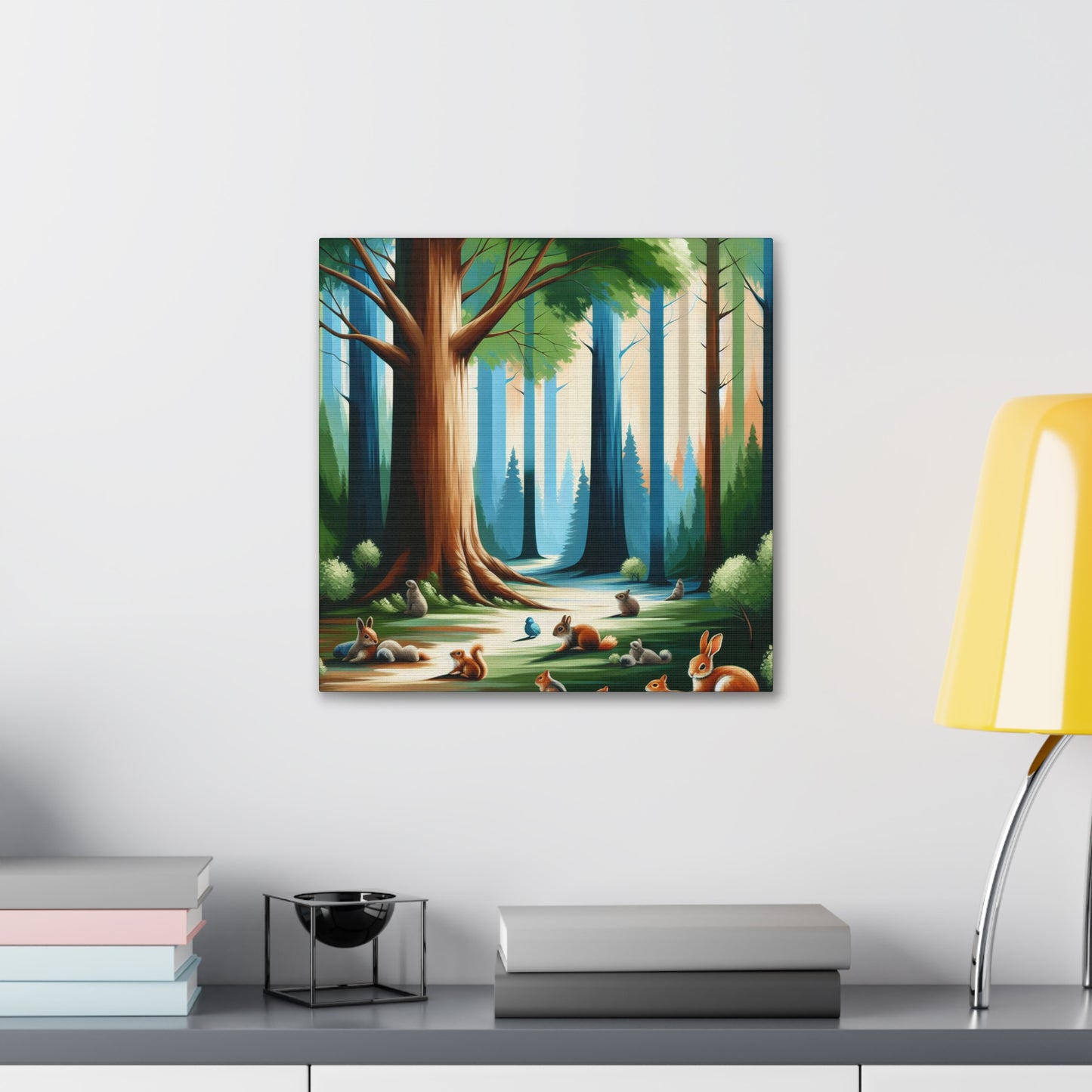 Whispering Woodland Enchantment - Canvas