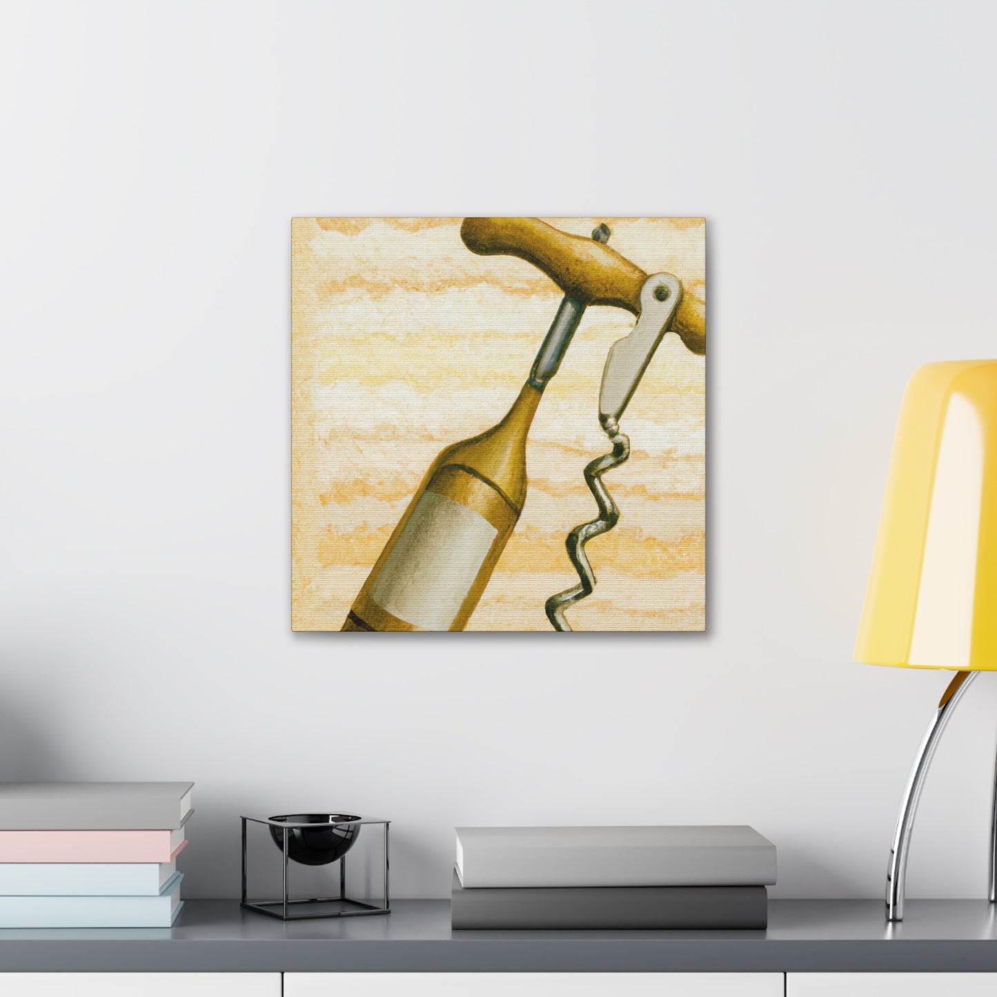 "Corkscrew in Art Deco" - Canvas