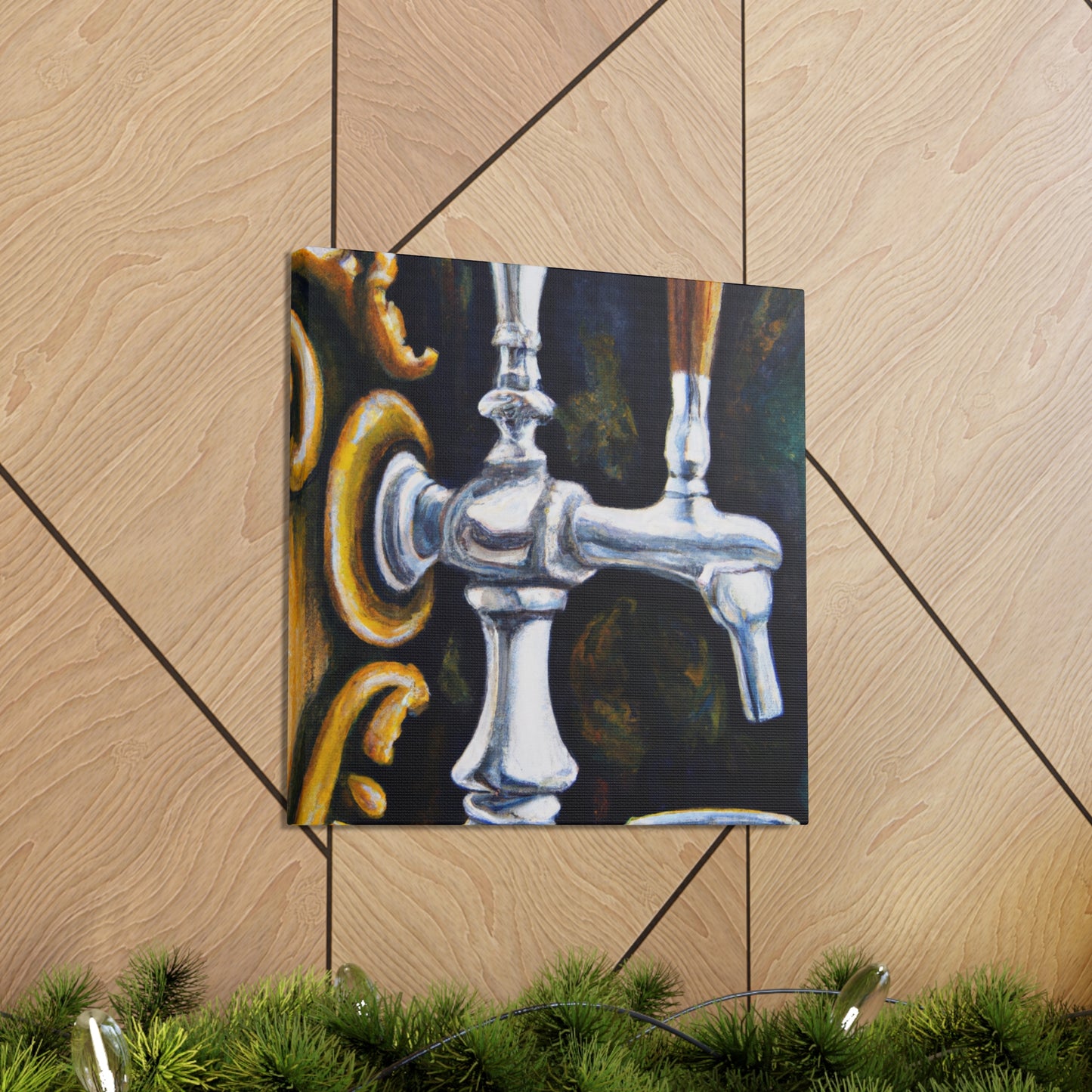 "Barroom Jollity Scene" - Canvas