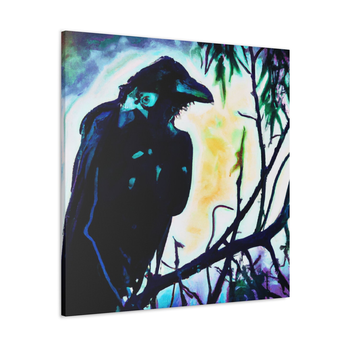 American Crows' Flight - Canvas