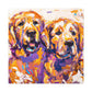 "Golden Retriever Smile" - Canvas