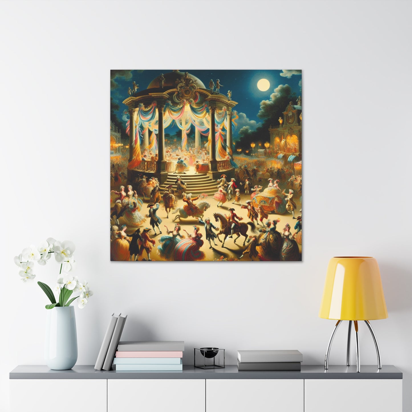 "Joyful Summer Revelry" - Canvas