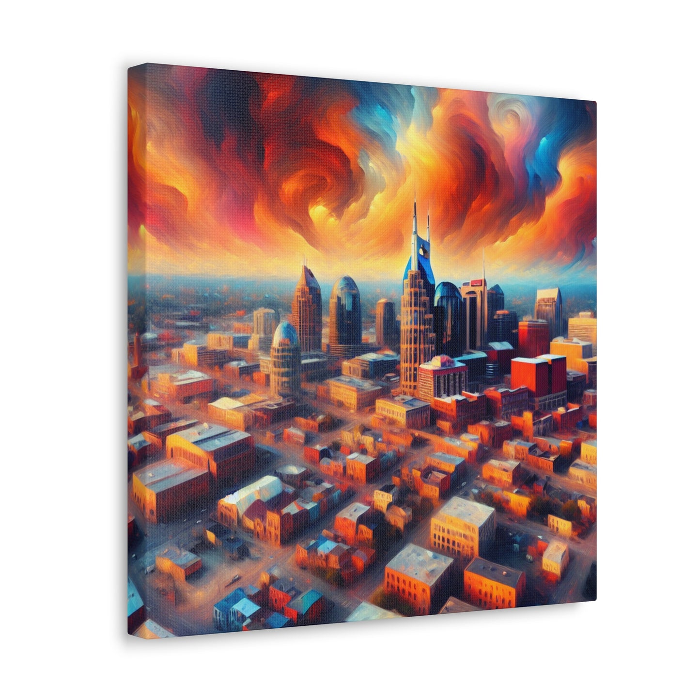 "Nashville's Dreamscape Enigma" - Canvas