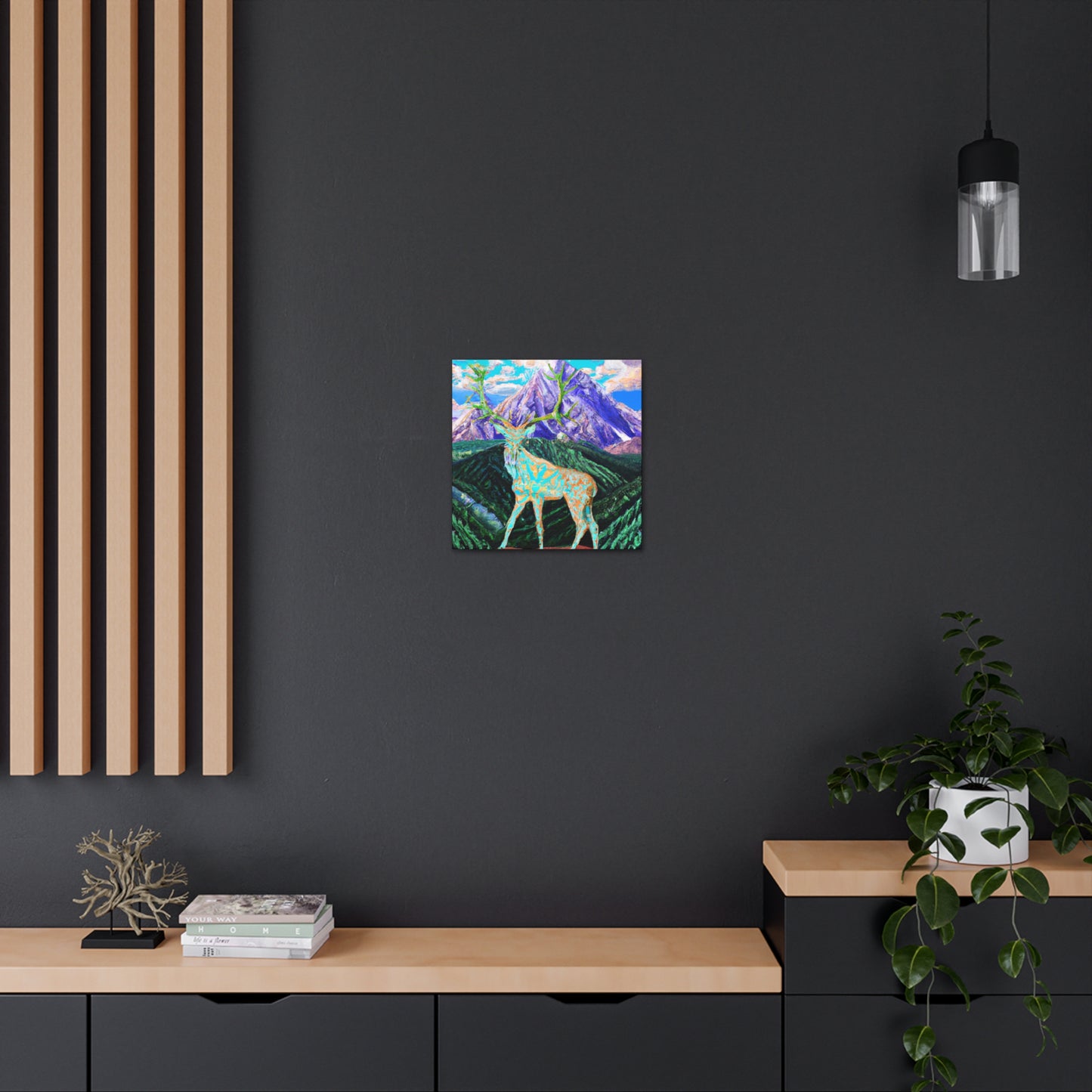 Deer in Dreamland - Canvas