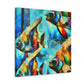 Rainbow Fish Dreamsscape - Canvas