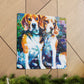 Beagle in the Meadow - Canvas