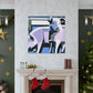 Pig in Art Deco - Canvas