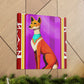 "Dhole of Glamour". - Canvas