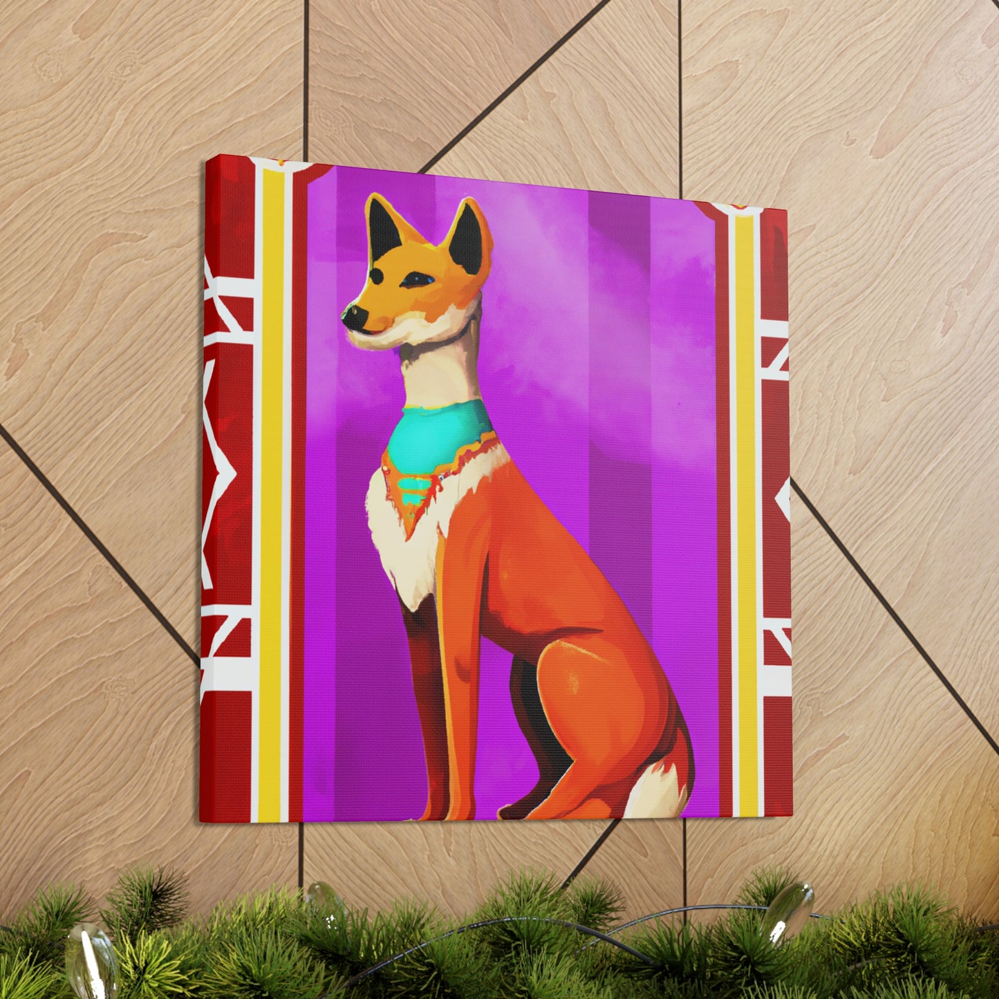 "Dhole of Glamour". - Canvas