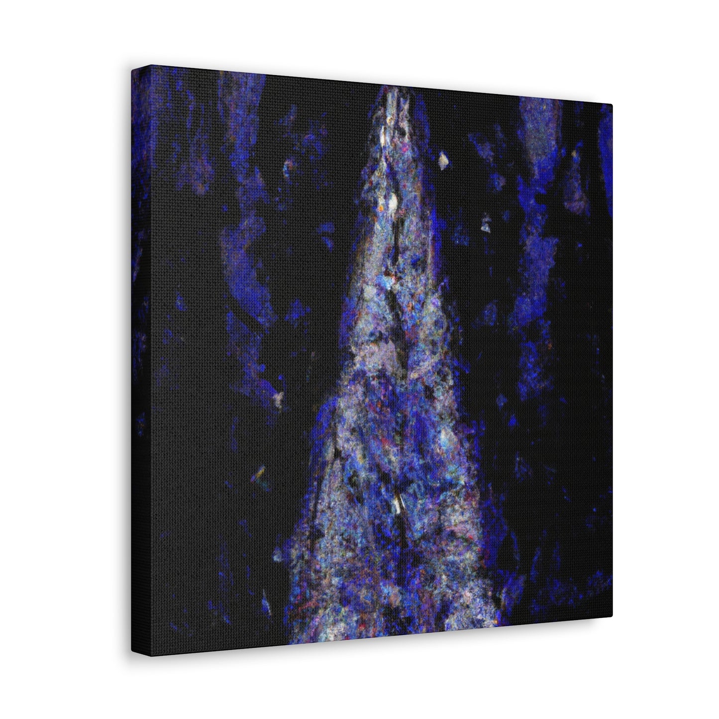 "Winter's Christmas Tree" - Canvas