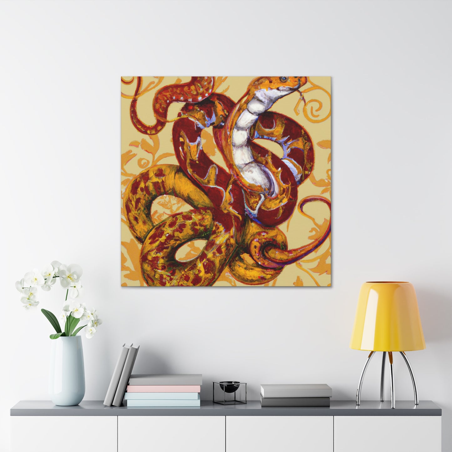 Corn Snake Splendor - Canvas