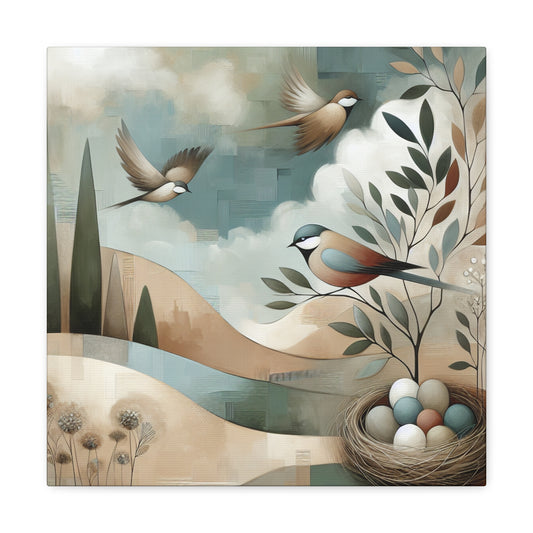 "Enchanted Avian Dreams" - Canvas