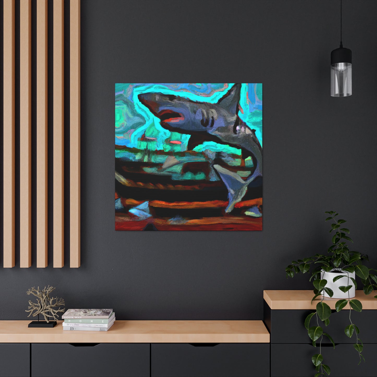 Shark of Dreamscape - Canvas