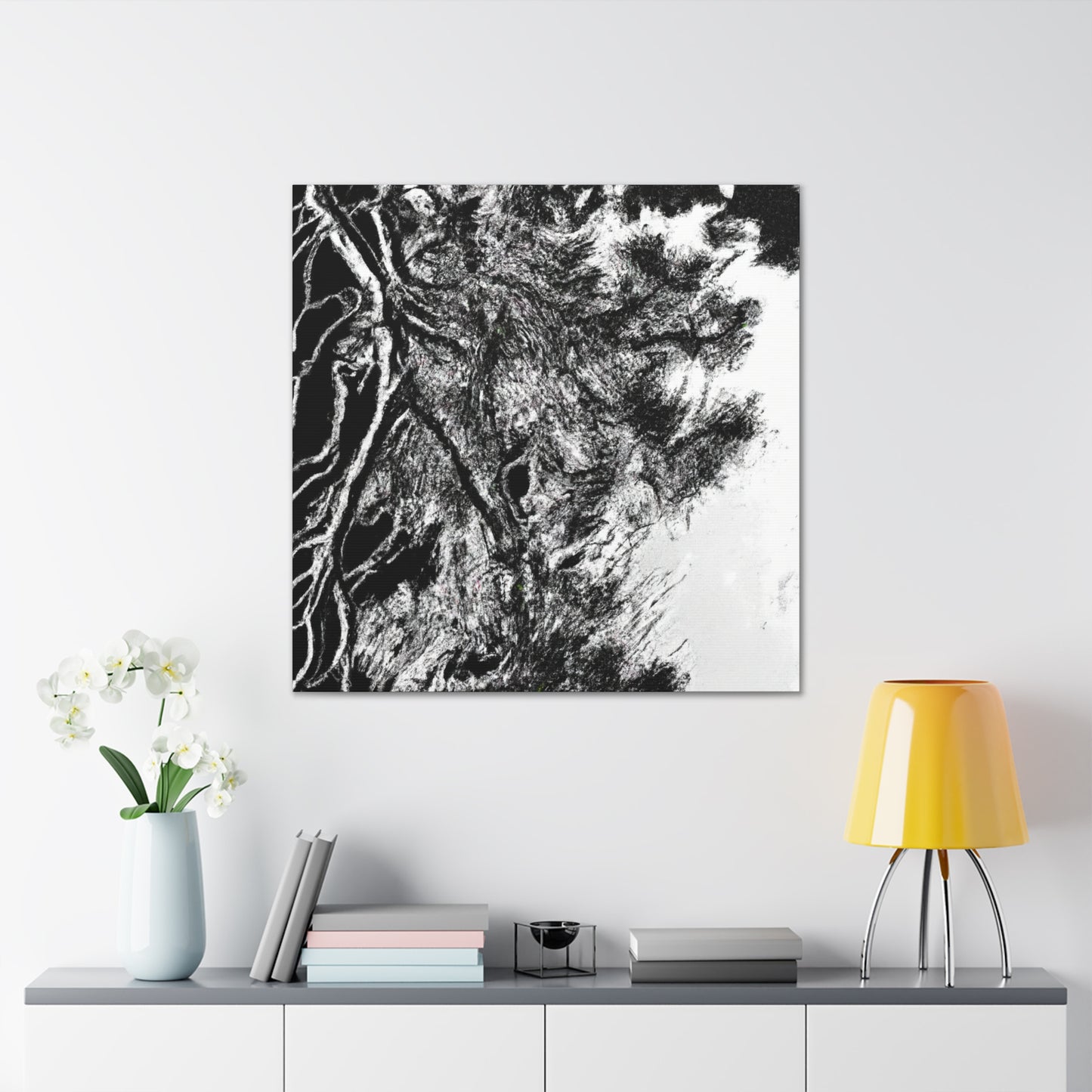 Pine Tree Reflection - Canvas