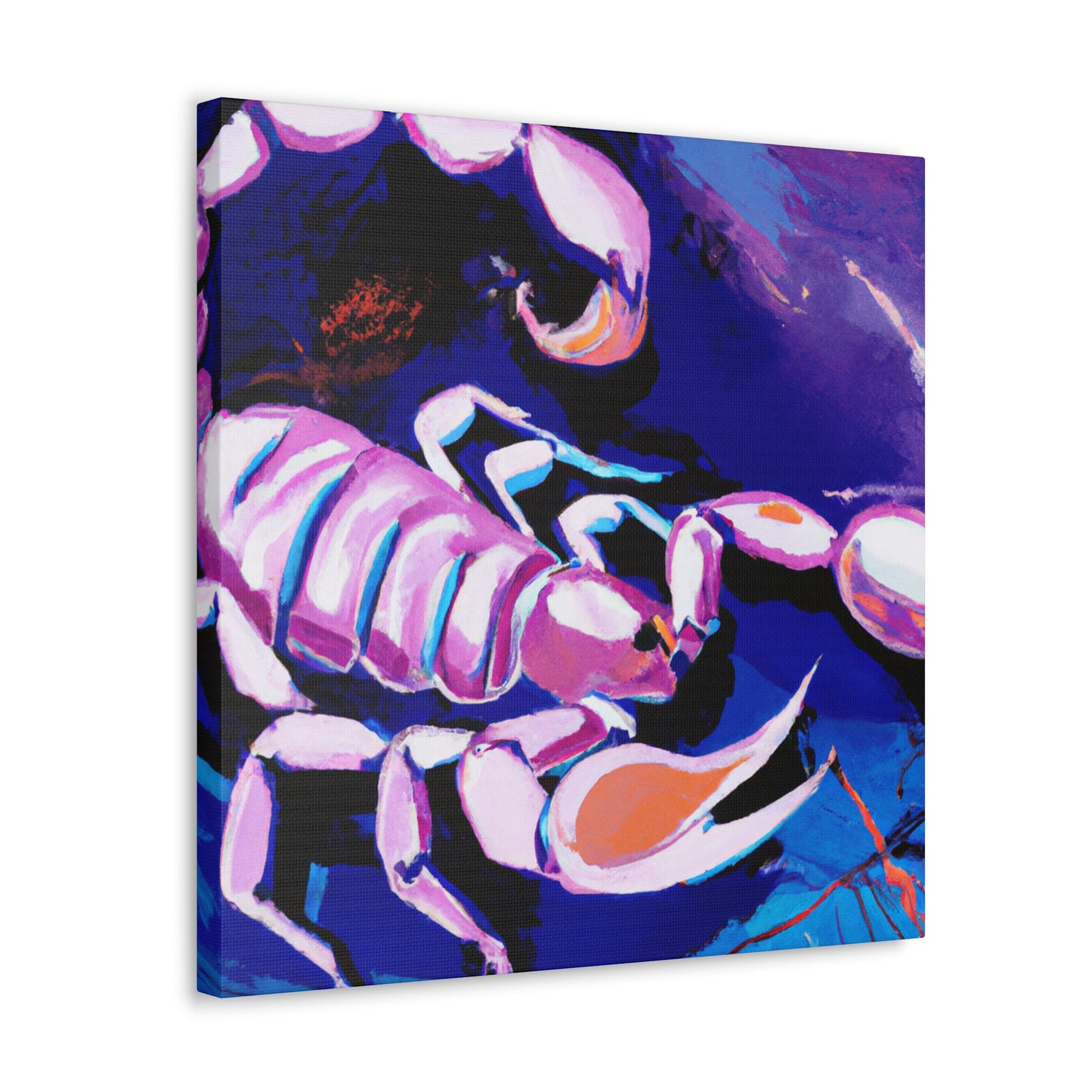 "Scorpion in Art Deco" - Canvas