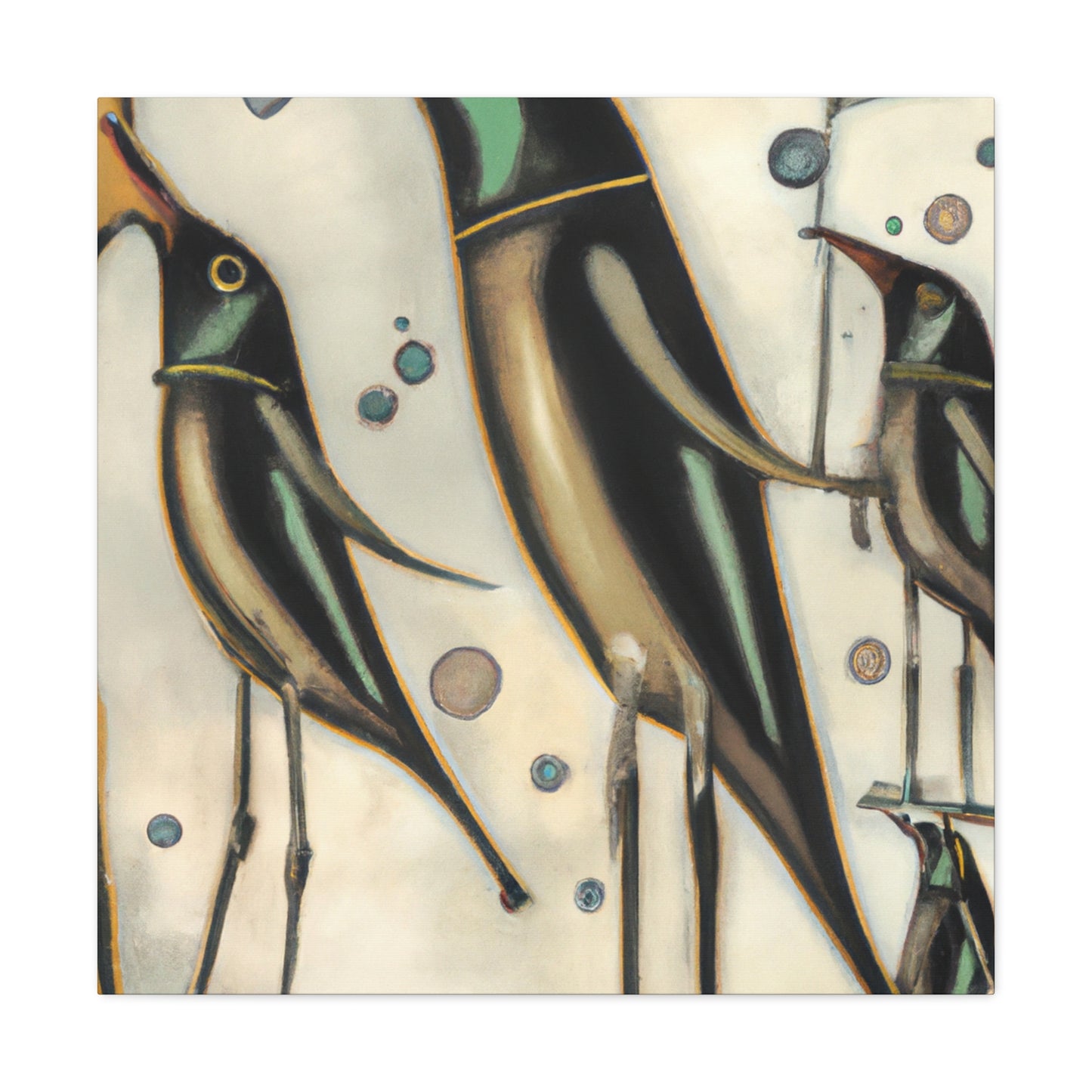 Starling in Surrealism - Canvas