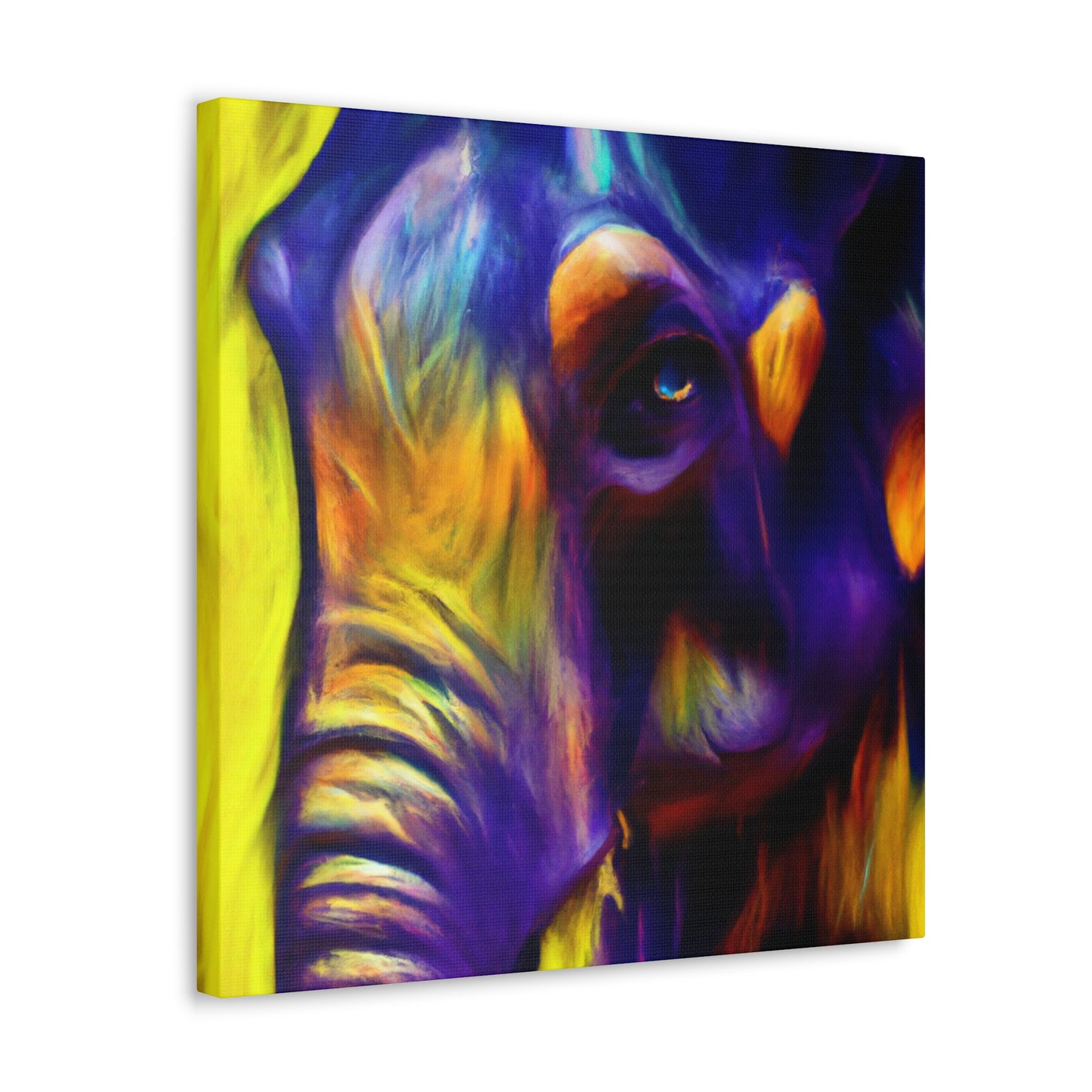 "Indian Elephant Majesty" - Canvas